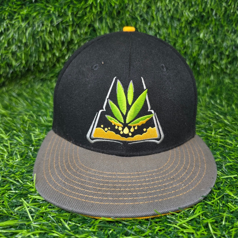Grassroots California Bhogart Hat Mens 7 1/4 Black 420 Limited Edition Fitted